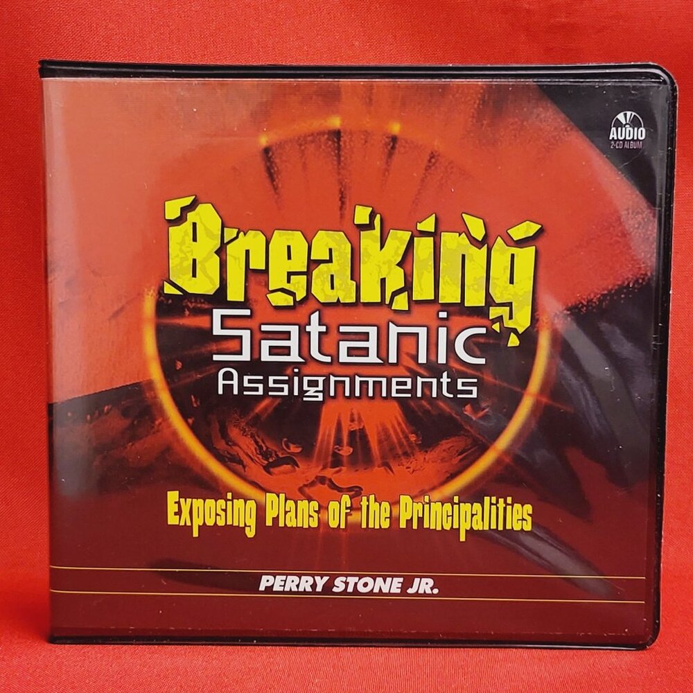 Breaking Satanic Assignments Perry Stone Jr 2 CD Audio Album
